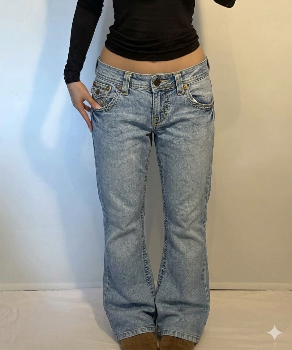 Y2K bootcut jeans