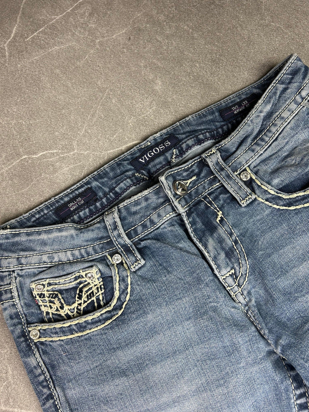 Y2K bootcut jeans (M)