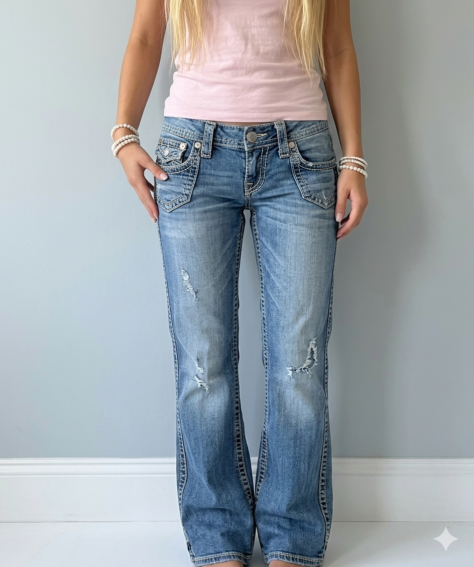 Y2K Bootcut/Flared Jeans (M)
