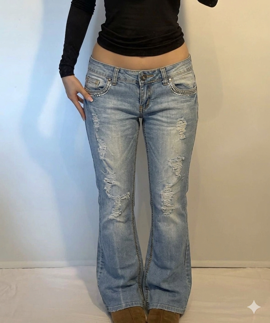 Y2K Bootcut/Flared Jeans (L)