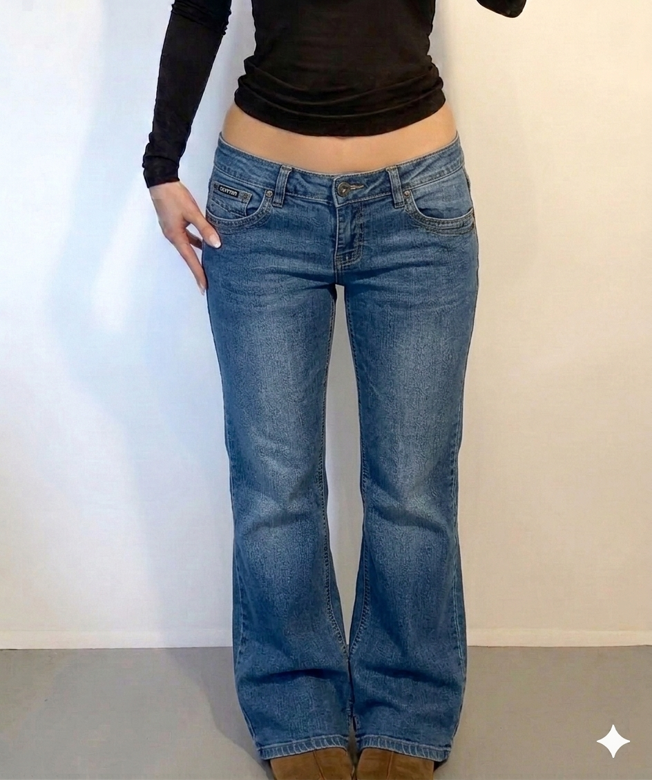 Y2K Bootcut/Flared Jeans (M)