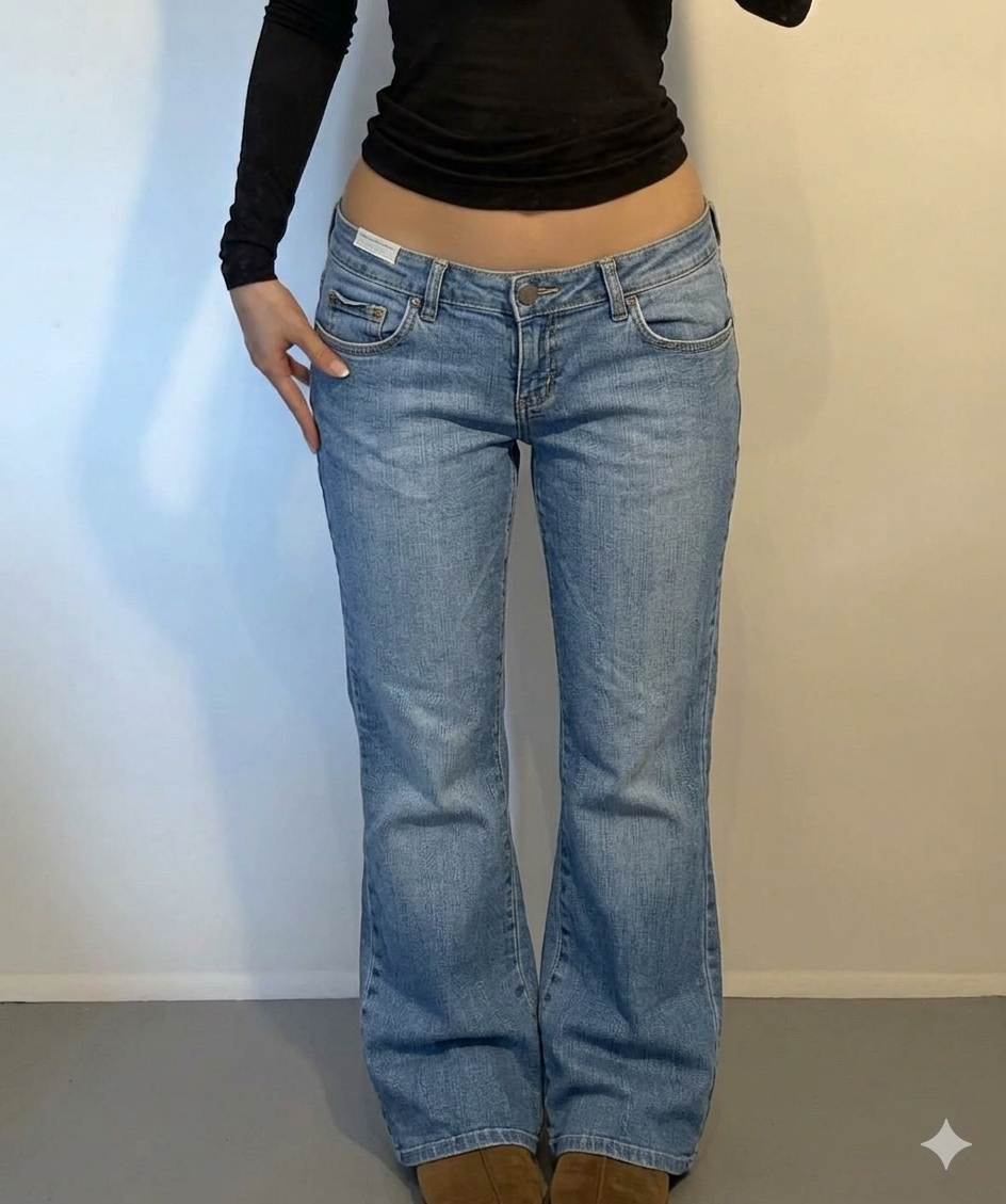 Y2K Bootcut/Flared Jeans (S)