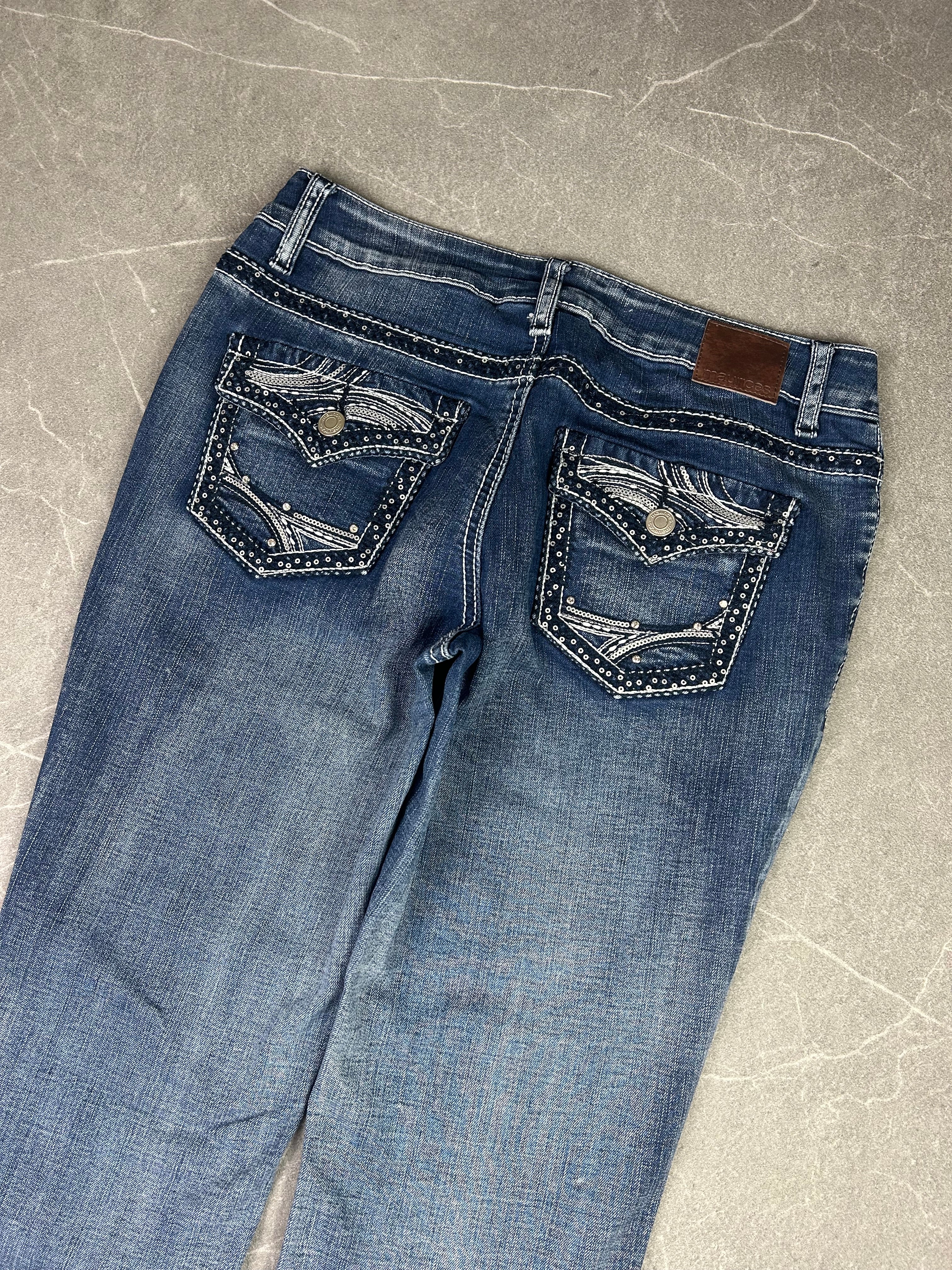 Y2K bootcut/flared Jeans (S-M)