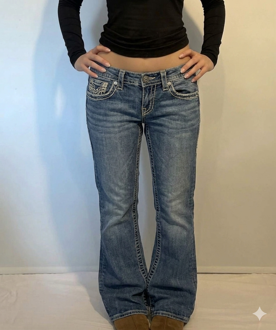 Y2K bootcut jeans (M)