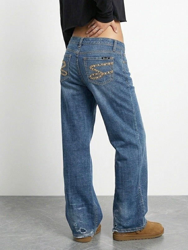 Y2K Bootcut/Flared Jeans (L)