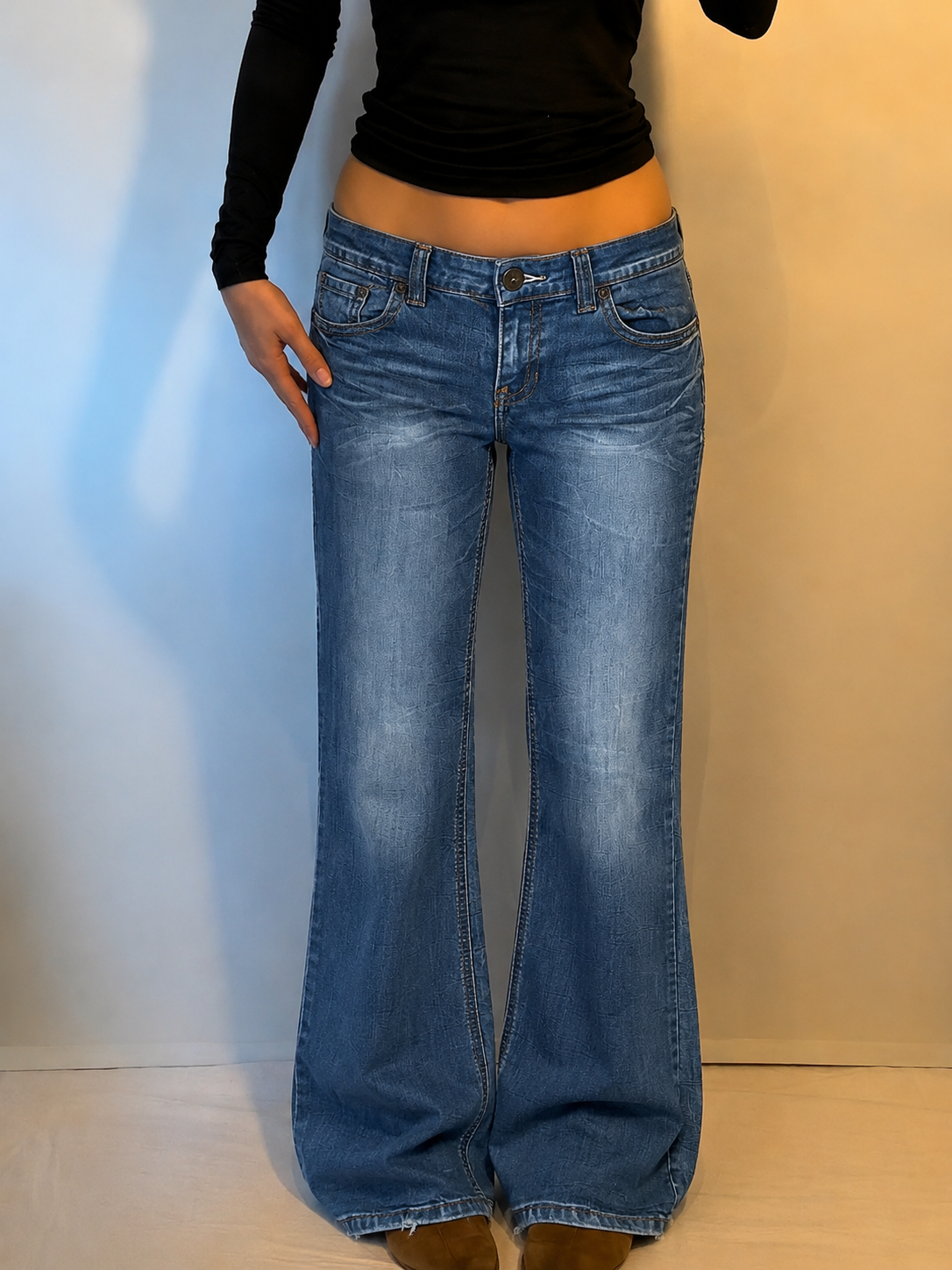 Y2K Bootcut/Flared Jeans (M)