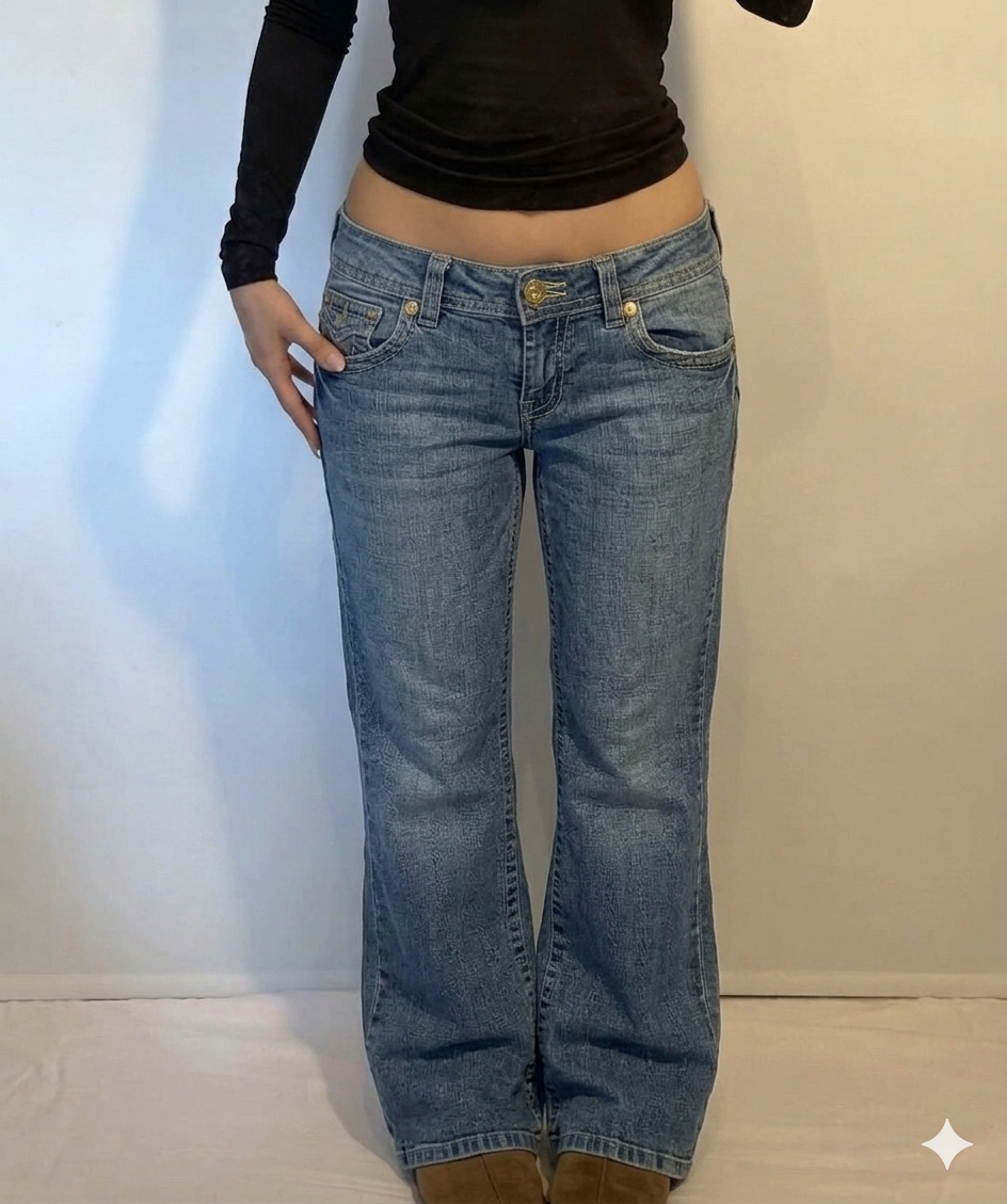Y2K Bootcut/Flared Jeans (S)