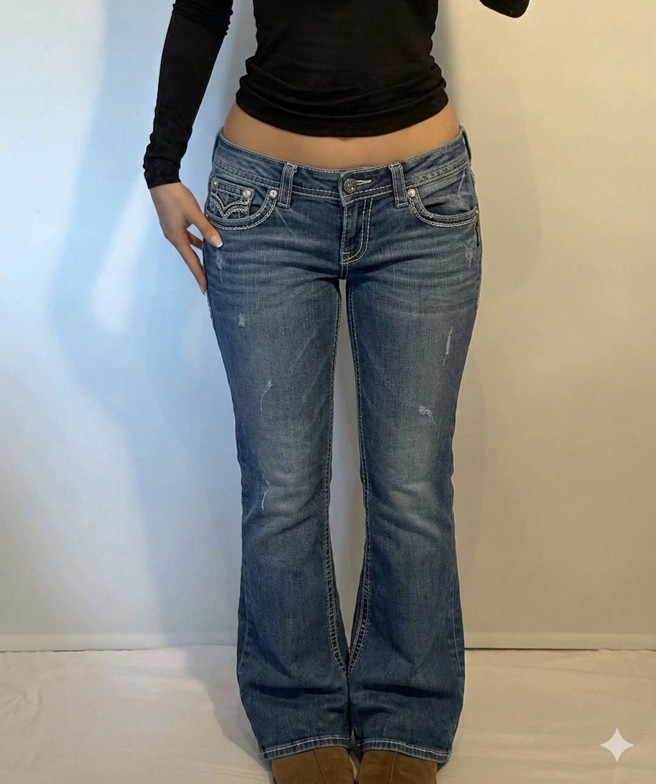 Y2K Bootcut/Flared Jeans (M)