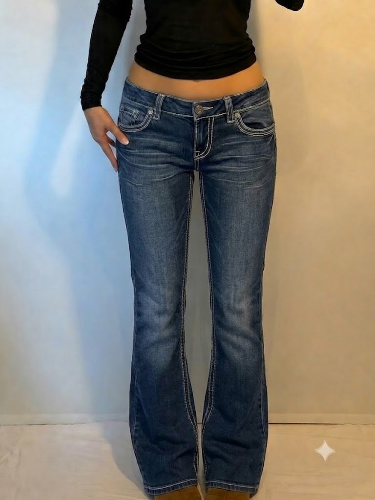 Y2K Bootcut/Flared Jeans (S)