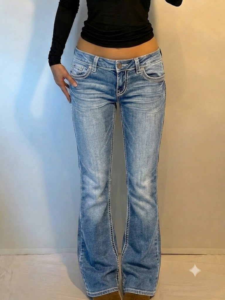 Y2K Bootcut/Flared Jeans (M)