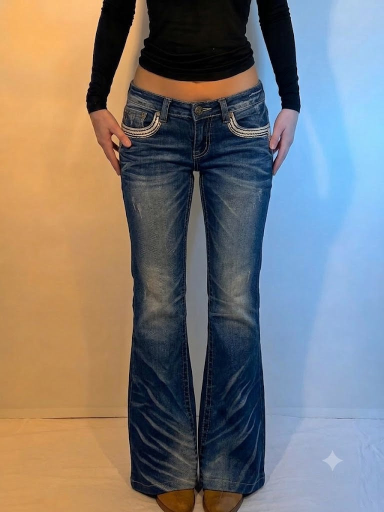 Y2K bootcut Jeans (XS-S)