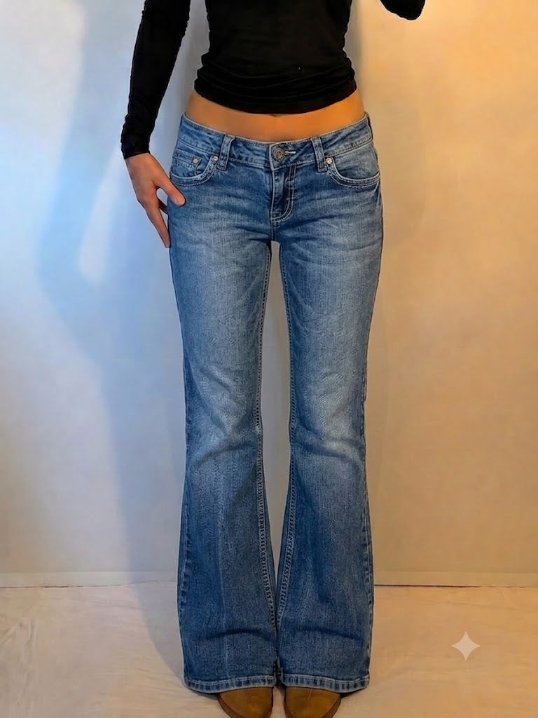 Y2K bootcut jeans (M)